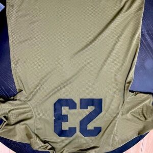 Jordan hunter green jersey shirt